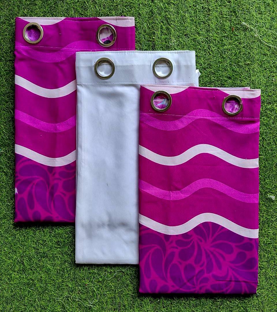 Wave Purple 3in1 Curtain