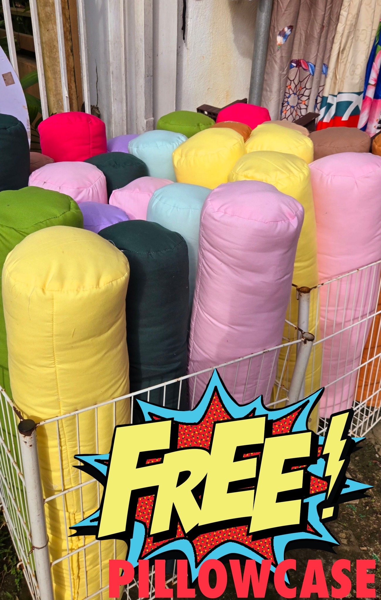 Pillow hotdog free 1 pillow case