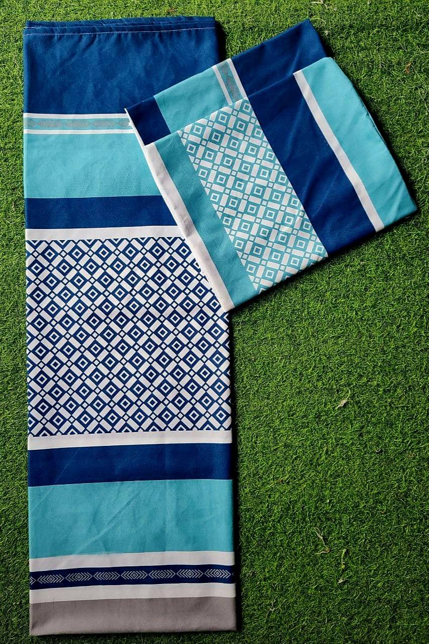 Patterns 1 Large kumot + 2 Large Zipper Pillowcase