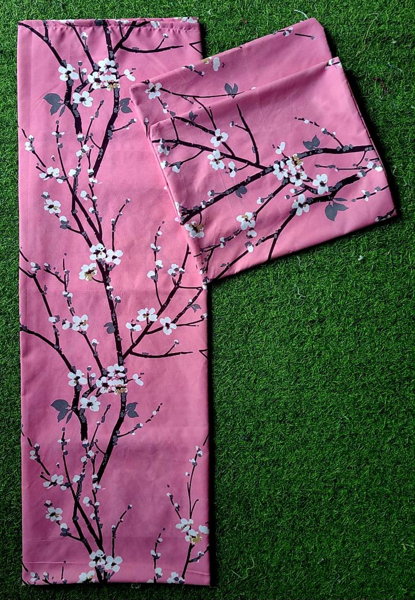  Pink 1 Large kumot + 2 Large Zipper Pillowcase
