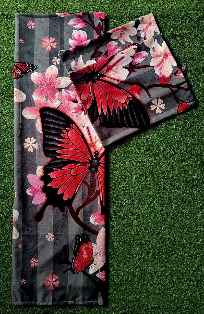  Butterfly 1 Large kumot + 2 Large Zipper Pillowcase