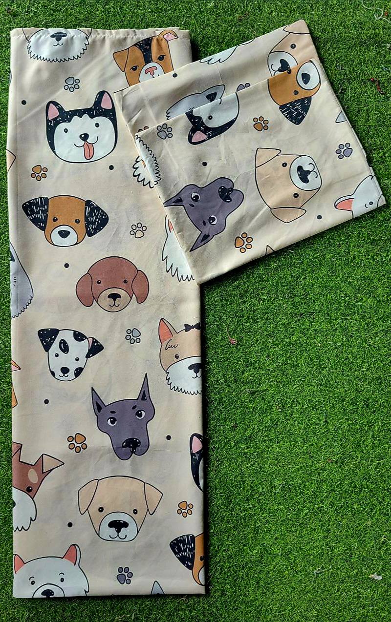Puppy 1 Large kumot + 2 Large Zipper Pillowcase
